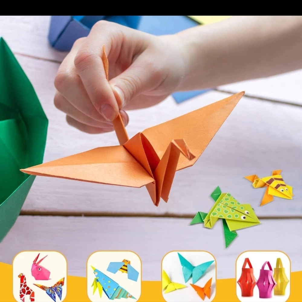Rainbow Scratch Notebook, Scratch Paper and Origami Paper Set 3pcs BUNDLE -NEW - Picture 17 of 17